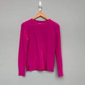 J. Crew Fuchsia Crew Neck Sweater